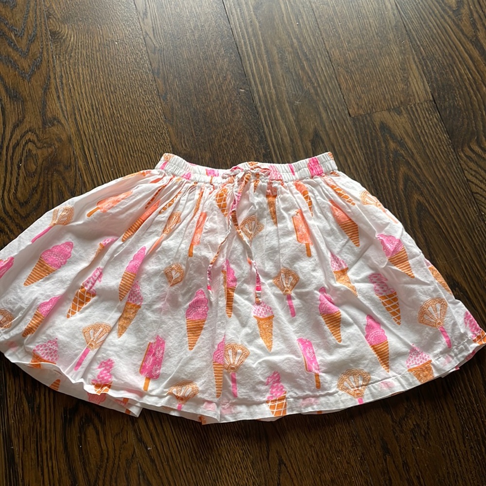 Almirah lined cotton skirt size 4-5 years